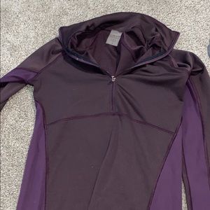 purple long sleeve quarter zip!